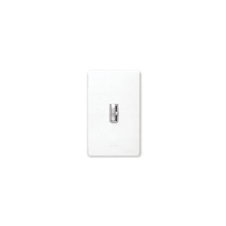 Lutron Electronics TG-603PH-WH White Toggle Dimmer 3-Way Preset Toggle Style Preset Carded