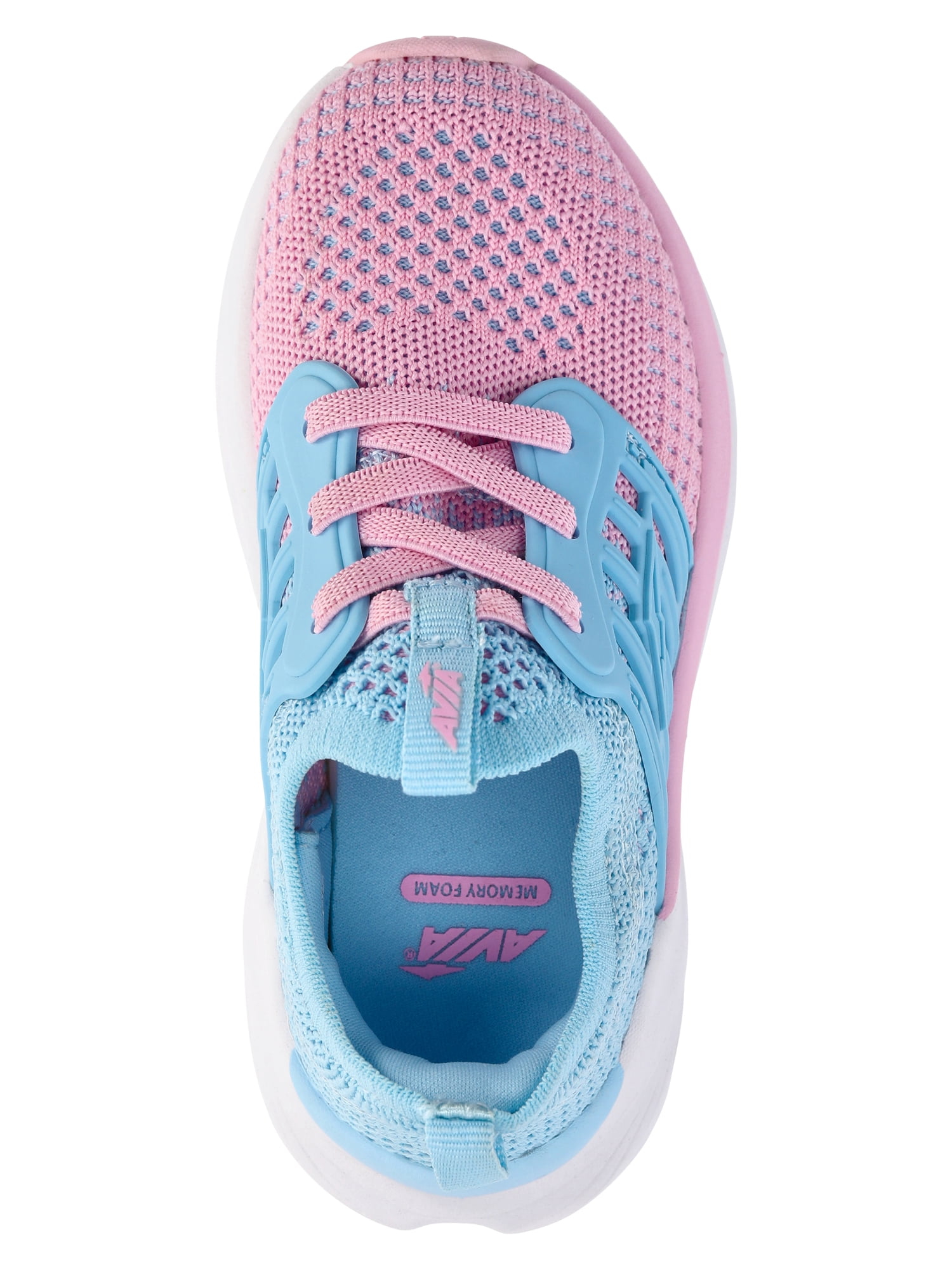 Avia Toddler Girls Knit Cage Sneakers