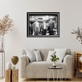 thumbnail image 4 of Historic Framed Print, DEMOCRATIC NATIONAL CONVENTION. SENATORS HITCHCOCK OF NEBRASKA, O'GORMAN OF NEW YORK, AND JAMES OFKENTUCKY, 17-7/8" x 21-7/8", 4 of 9