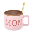 thumbnail image 2 of Taza Way to Celebrate Día de la Madre de Cerámica con Tapa de Madera y Cuchara de 400 ml., 2 of 4