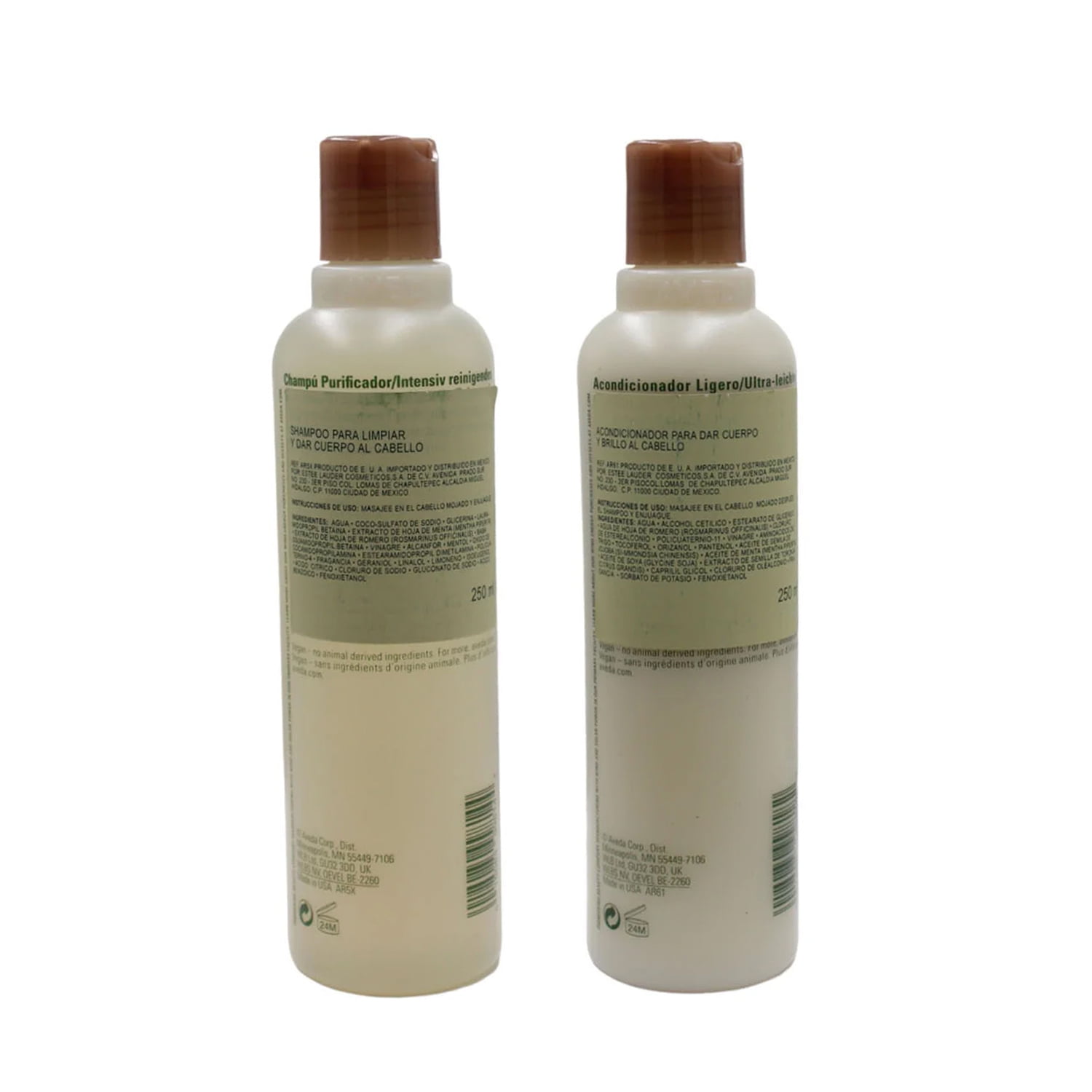 Aveda Rosemary Mint Purifying Shampoo & Weightless Conditioner 8.5 oz