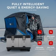8KW Auxiliary Heater AC and 12/24V DC With High-Altitude Mode & Ventilation Mode Ultra Quiet Portable Heater ,Easy to Install