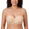thumbnail image 1 of Sostén DELIMIRA Strapless Jacquard Beige con Varilla 36D, 1 of 6