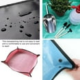 thumbnail image 1 of pitrice Transplanting Mat Indoor Garden Repotting Pad Oxford Cloth PVC Foldable Transplanting Mat, Pink, 100x100cm, 1 of 9