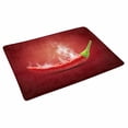 thumbnail image 2 of MKHERT Funny Food Hot Chili Pepper in Smoke Doormat Rug Home Decor Floor Mat Bath Mat 30x18 inch, 2 of 3