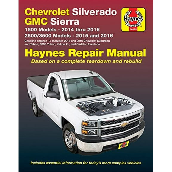 Haynes 24068 Chev/gmc Pickups 14up