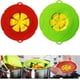 thumbnail image 1 of Paquete de 2 tapas para tapón de derrames, tapas de silicona para hervir, cubierta para salpicaduras de microondas, silicona sin BPA y apta para lavavajillas, esencial para la cocina del hog, 1 of 5