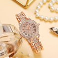 thumbnail image 2 of Nuevo reloj de mujer Diamond Steel Band Waterproof Gypsophila Reloj de mujer Sincero Electrónica, 2 of 5