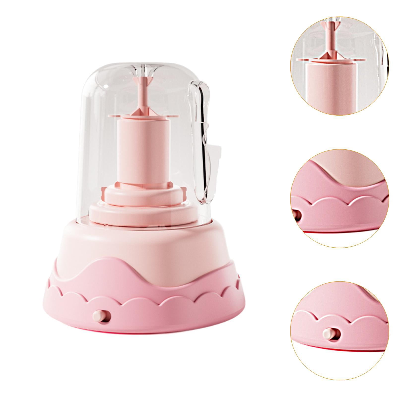 Tachiuwa Electric Pottery Wheel Set for Kids Art Painting Kit Pottery Forming Machine Pink