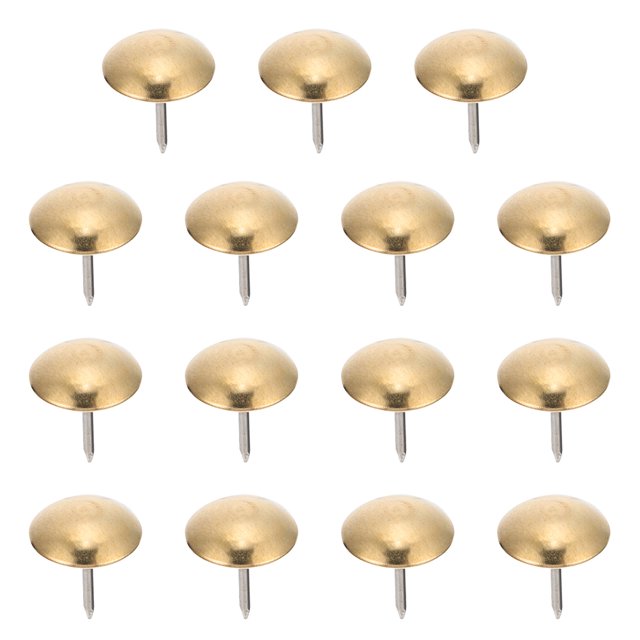 Shisuyan Picture Nails For Hanging Golden Copper 50Pcs 1.8X1.4X1.4Cm