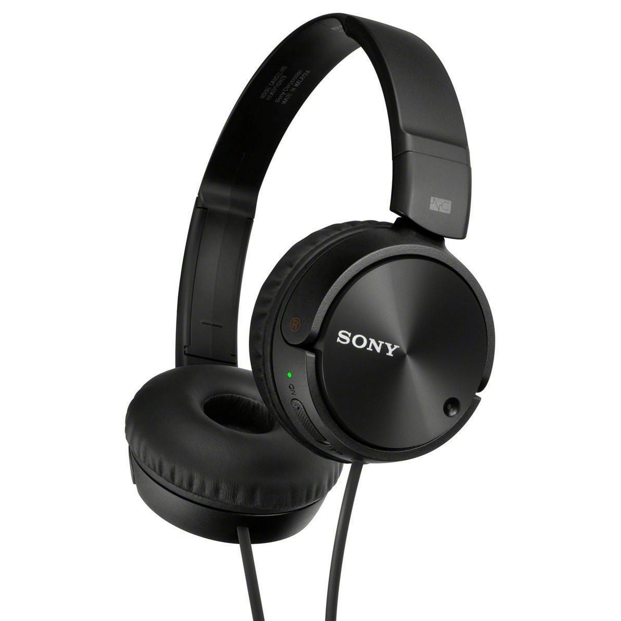 Sony Noise Canceling Over-Ear Headphones, Black -MDRZX110NC