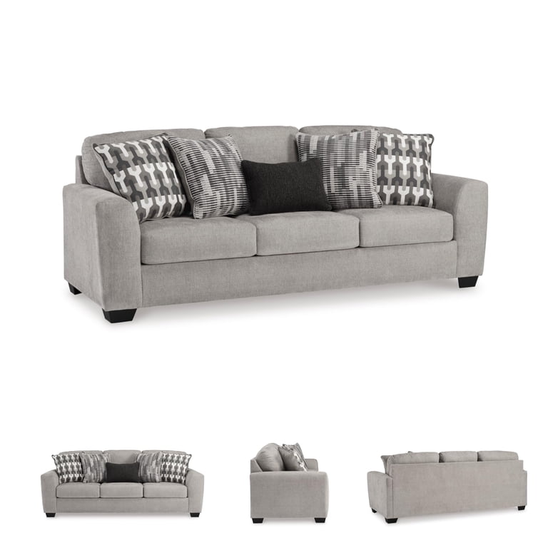 Signature Design by Ashley Avenal Park Flannel Sofa - Walmart.com
