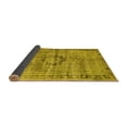 thumbnail image 2 of Ahgly Company Indoor Round Persian Yellow Traditional Area Rugs, 4' Round, 2 of 4