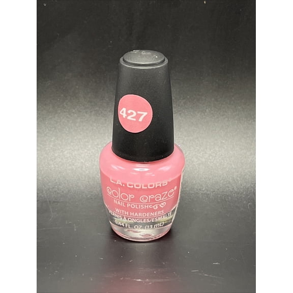 L.A. COLORS Color Craze Nail Polish, Summertime, 0.44 fl oz
