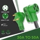 thumbnail image 3 of Cable adaptador RV RVGUARD 30A a 50A NEMA TT-30P a NEMA 14-50R, 3 of 7