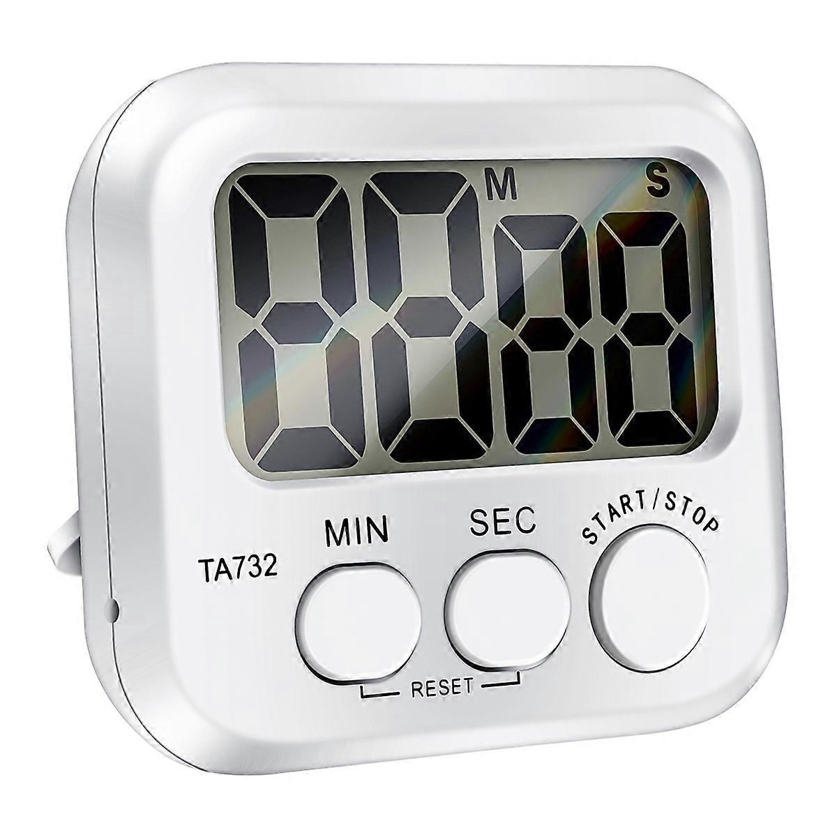 Digital Kitchen Timer, Large Screen Large Font Display, Magnetic Back ...