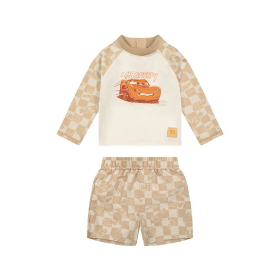 Character Toddler Boy Rash Guard Swim Set, 2- Pieces, Sizes 12M- 5T
