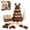 D#christmas tree, variant on Pre‑Cut Fabric Patchwork Christmas Tree DIY Kit, Multiple Style Topper Quilt Craft Set, 3D Layered Self‑Standing Table Ornament, Holiday Gift for Quilting & Sewing Hobby Enthusiasts
