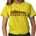 thumbnail image 3 of Brooklyn NYC Skyline New York City NY Plus Size Crewneck Graphic Tee Shirt Brisco Brands 3X, 3 of 5