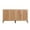 Natural, variant on SinCiDo Modern TV Stand for TVs up to 65", Wood Entertainment Center w/Adjustable Shelves, 61.75"W Media Console Cabinet for Living Room