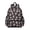 Skull and Bow Gothic Pattern, variant on Skull and Bow Gothic Pattern Cute School Backpack with Padded Back and Adjustable Shoulder Straps 13.4"x11"x4.7"