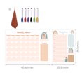 thumbnail image 2 of LCXmlly Magnetic Calendar Magnetic Calendar Kit Scratch proof Dry Erase Fridge Weekly Planner, 2 of 9