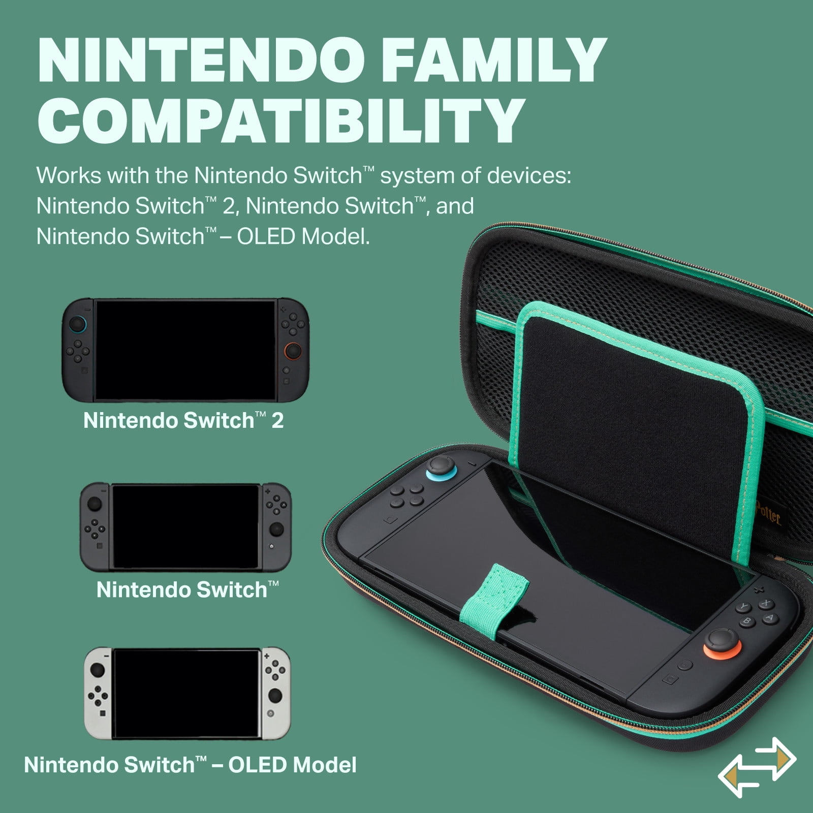 PowerA Protection Case for Nintendo Switch 2 - Slytherin