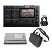 Akai Professional MPC Live II Standalone Music Production Controller with Case, Cover and Headphones