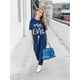 thumbnail image 3 of Conjunto Deportivo PRETTYGARDEN 2025 Azul Oscuro XL Mujer Dos Piezas, 3 of 3