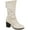 Stone, variant on Womens Sequoia Stacked Heel Mid Calf Boots