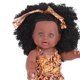 thumbnail image 5 of Simulación Black Full Esmalte Baby Doll Cute Soft Realista Girl Play House Doll Hugtrwg Para estrenar, 5 of 7