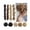 Ash blonde, variant on Messy Hair Bun DIY Long Synthetic Fibres Wrap Around Wave Curly Updo Hairpieces
