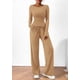 thumbnail image 3 of Conjunto Coordinado PRETTYGARDEN Dos Piezas Caqui Talla S, 3 of 8