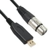 thumbnail image 5 of SPRING PARK USB Male to XLR Female Microphone Converter Mic Studio Adapter Audio Link Cable, 5 of 7