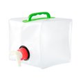 thumbnail image 2 of Bolsa de almacenamiento de agua plegable portátil de gran capacidad de 2 piezas con cuatro esquinas, 2 of 7