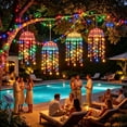 thumbnail image 2 of Solar Powered Hanging Outdoor Lamp For Garden And Patio Solar With Water Outdoor Lighting Dimmable LED String Light Garden Lamps for Nightstand with Charger Growing Lights for Indoor on Sprinkler, 2 of 6