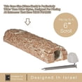 thumbnail image 3 of A&S Mezuzot Étui Moderne "Western Wall Design" Résistant aux Intempéries, Protection Bénédiction Maison Juive (Beige 15cm-6 Pouces), 3 of 5
