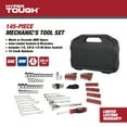 thumbnail image 3 of Hyper Tough 145-Piece Mechanics Tool Set, 1/4, 3/8 & 1/2-inch Drive (SAE & mm), 3 of 14