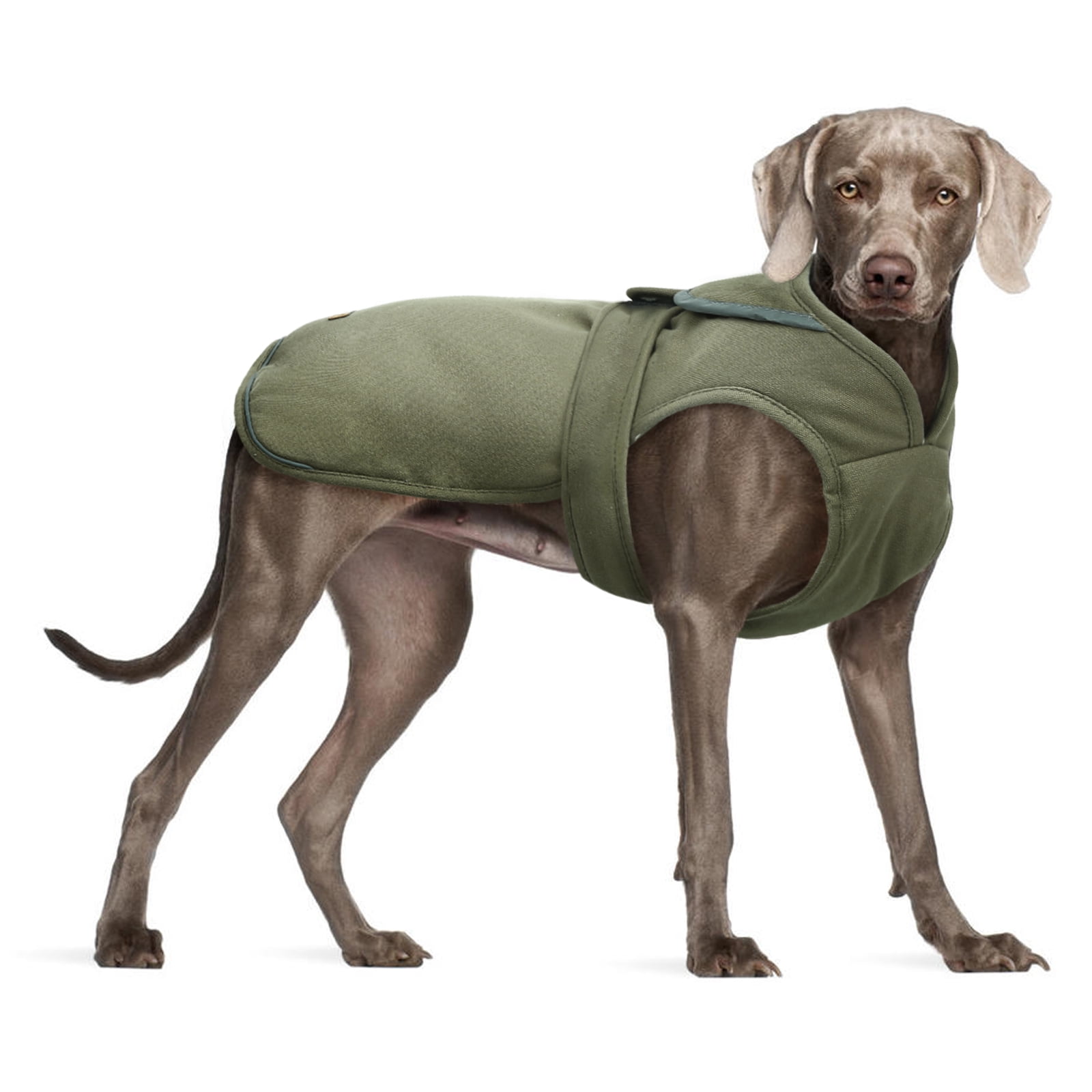 Keysui Cold Weather Vest For Medium and Large Dogs With Safe Guard Zipper Closure Windproof Keysui Cold Weather Vest For Medium and Large Dogs With Safe Guard Zipper Closure Windproof