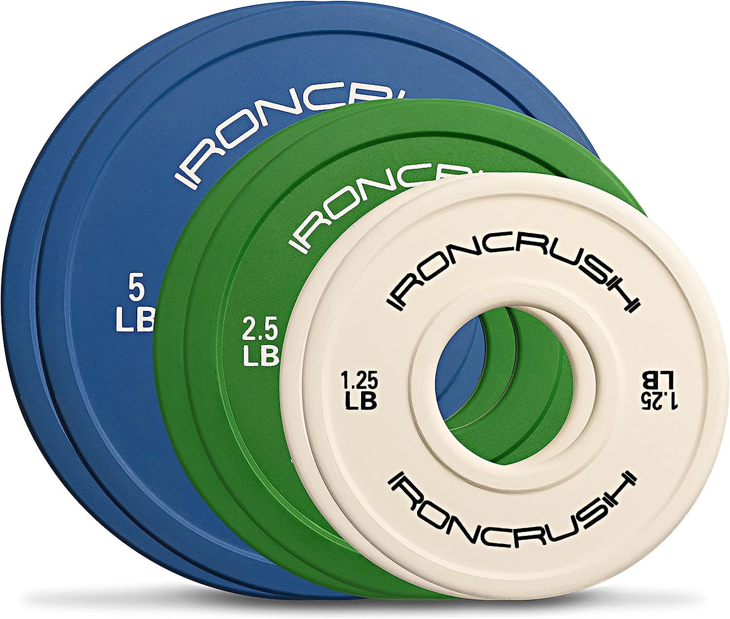 Iron Crush Fractional Change Plates for Olympic Weights, Strength