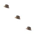 thumbnail image 1 of QualitChoice Comfortable Bucket Hat Fishermen Caps Clothes Decoration Fashion Accessory Khaki M 3Set, 1 of 6