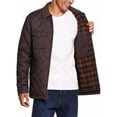 thumbnail image 3 of Weatherproof Men's Quilted Barn Jacket (Brown, Medium), 3 of 11