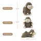 thumbnail image 1 of Decoraciones de felpa de cordero de peluche de ovejas 3pcs FRANKIEZHOU gris, 1 of 2