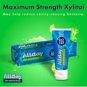 Allday Dry Mouth Gel - Maximum Strength Xylitol, Fast Acting, Long Lasting, Non-Acidic (2 Tubes Inside One Box)