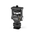 thumbnail image 1 of YELANGU Video Monitor Mount Mini LED Light Bracket Holder Ballhead Aluminum Alloy with Cold Shoe, 1 of 8