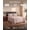 03: Sepia Rose, variant on Twin XL Sheets 3pc Set 100% Organic Cotton Percale Soft Trellis Pattern GOTS Certified All-Season Comfort for Dorms & Adjustable Beds