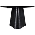 thumbnail image 4 of Meridian Furniture Bernada Black Wood and Oak Veneer Dining Table, 4 of 13