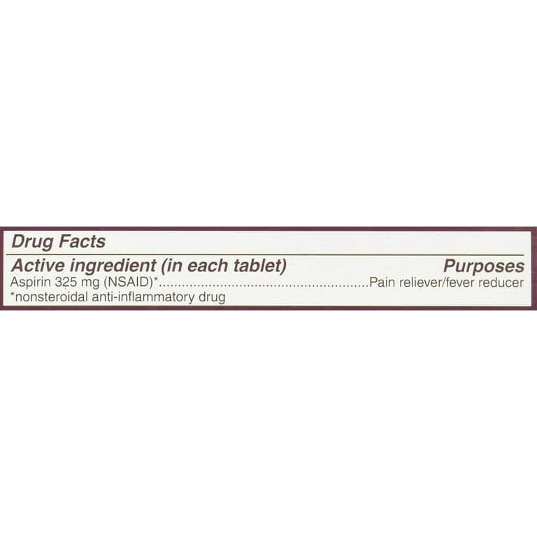 Aspirin 50 mg tablet