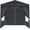 Gray, variant on BoldGear Portable Party Tent with 2 Doors and 2 Windows, for Garden, Backyard, Courtyard, Beach(78"×78"×99.6") (White)