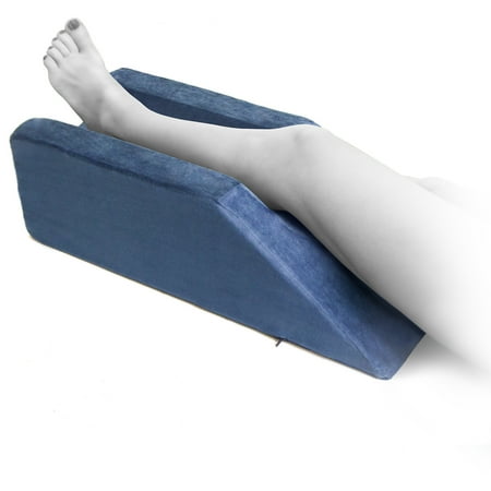 Leg Abductor Cushion - Milliard Foam Leg Elevator Cushion/Support and Leg Elevation Pillow with Washable Cover; for Surgery, Injury, or Rest
